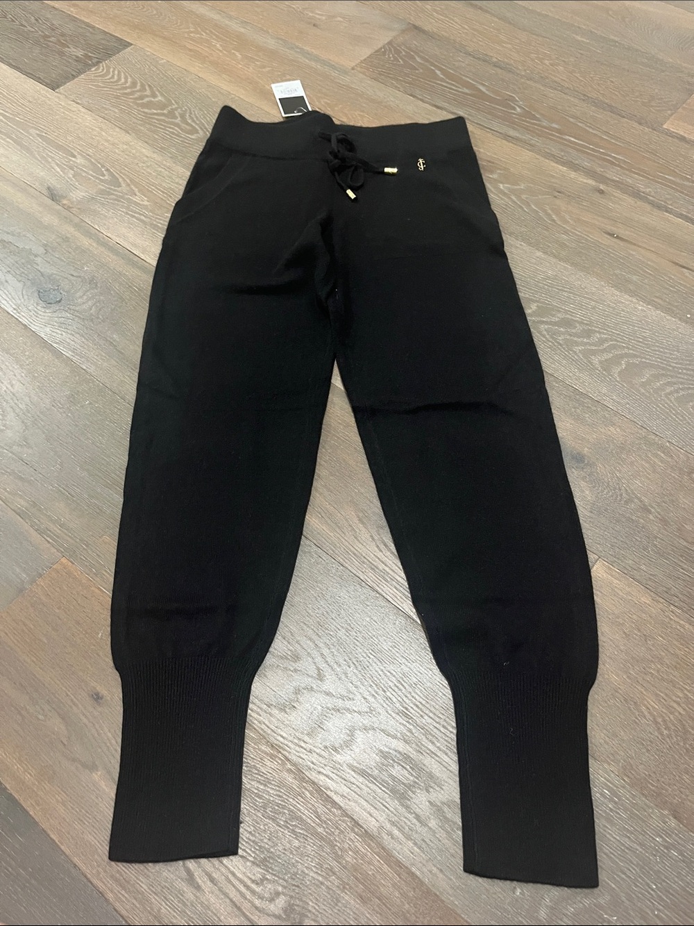 Juicy Couture Black Knit Joggers
